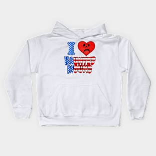 I Love Haunted Mound Kids Hoodie